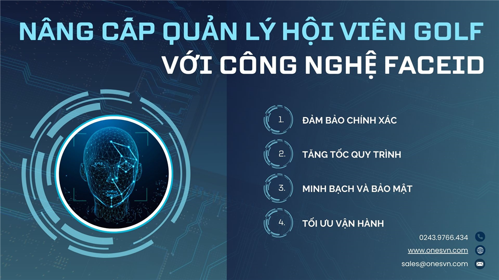 Nâng Tầm Quản Lý Hội Viên Golf Với Công Nghệ Face ID