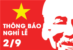 CS-Solution thông báo lịch nghỉ lễ Quốc Khánh 02/09 năm 2020