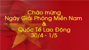CS-Solution thông báo lịch nghỉ lễ 30/04 và 01/05 năm 2020